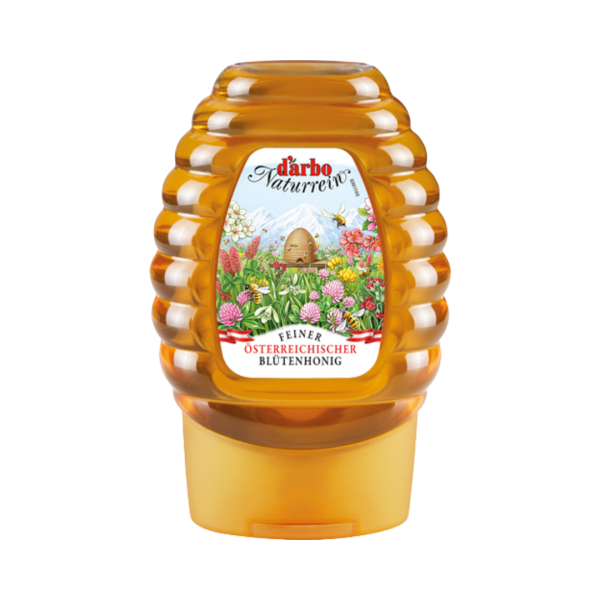 Darbo Naturrein Feiner Oesterreichischer Bluetenhonig, Dosierspender, 300g